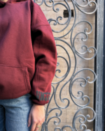 VNTG Burgundy Hoodie - Image 3