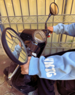 VNTG Baby Blue Hoodie - Image 4