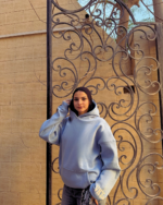 VNTG Baby Blue Hoodie - Image 3