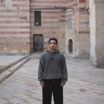 VNTG Washed Grey Printed Hoodie